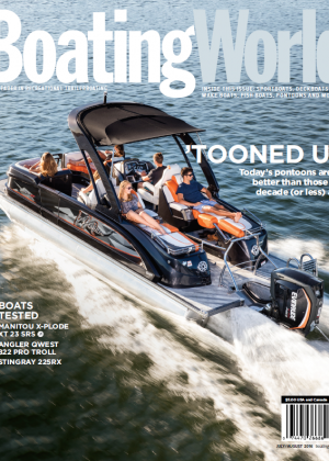 Manitou Xplode XT Boating World Cover