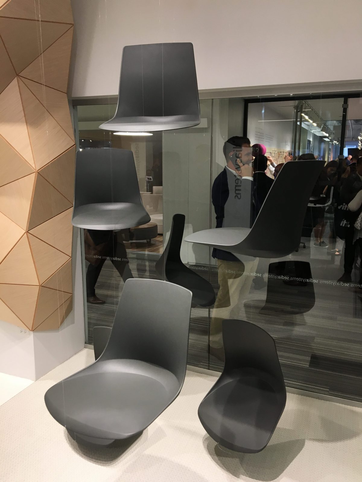 NeoCon 2018 Highlights - Injection Molded Seat Window Display